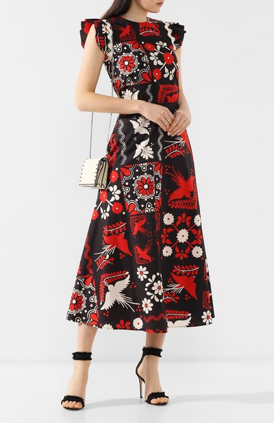 Хлопковая юбка REDVALENTINO, арт. RR0RAA75/SQU, фото 2
