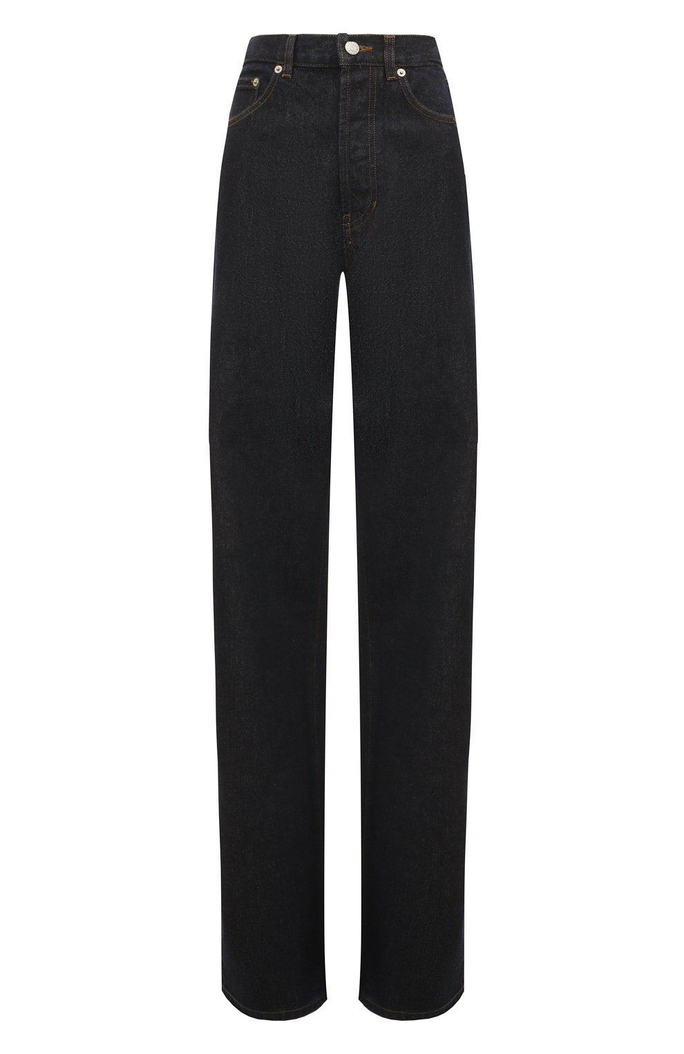 Джинсы DRIES VAN NOTEN синего цвета по цене 39950 руб., арт. 231-012400-6423, фото 1 Джинсы DRIES VAN NOTEN, арт. 231-012400-6423, фото 1