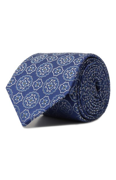 Мужской шелковый галстук CANALI, арт. 18/HJ04010