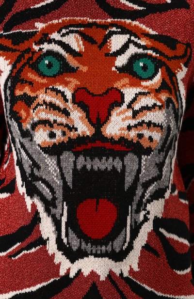 Шерстяной пуловер с круглым вырезом GUCCI, арт. 501888/X9N52, фото 5
