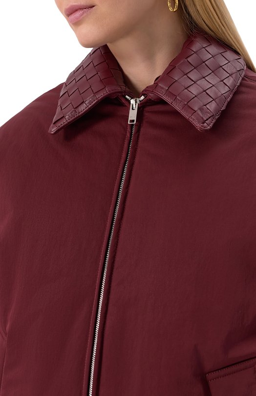 Пуховик Bottega Veneta 809558 VF4K0 Бордовый  809558 VF4K0 Фото 5