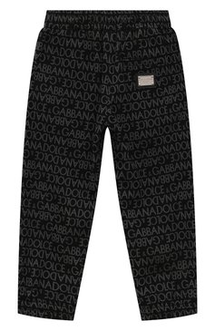 Хлопковые джоггеры DOLCE & GABBANA, арт. L44P32/HJMPB/2-6, фото 1