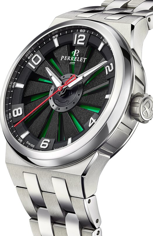 Часы Turbine 41 Full Titanium Green Perrelet A4066/3 Бесцветный  A4066/3 Фото 3