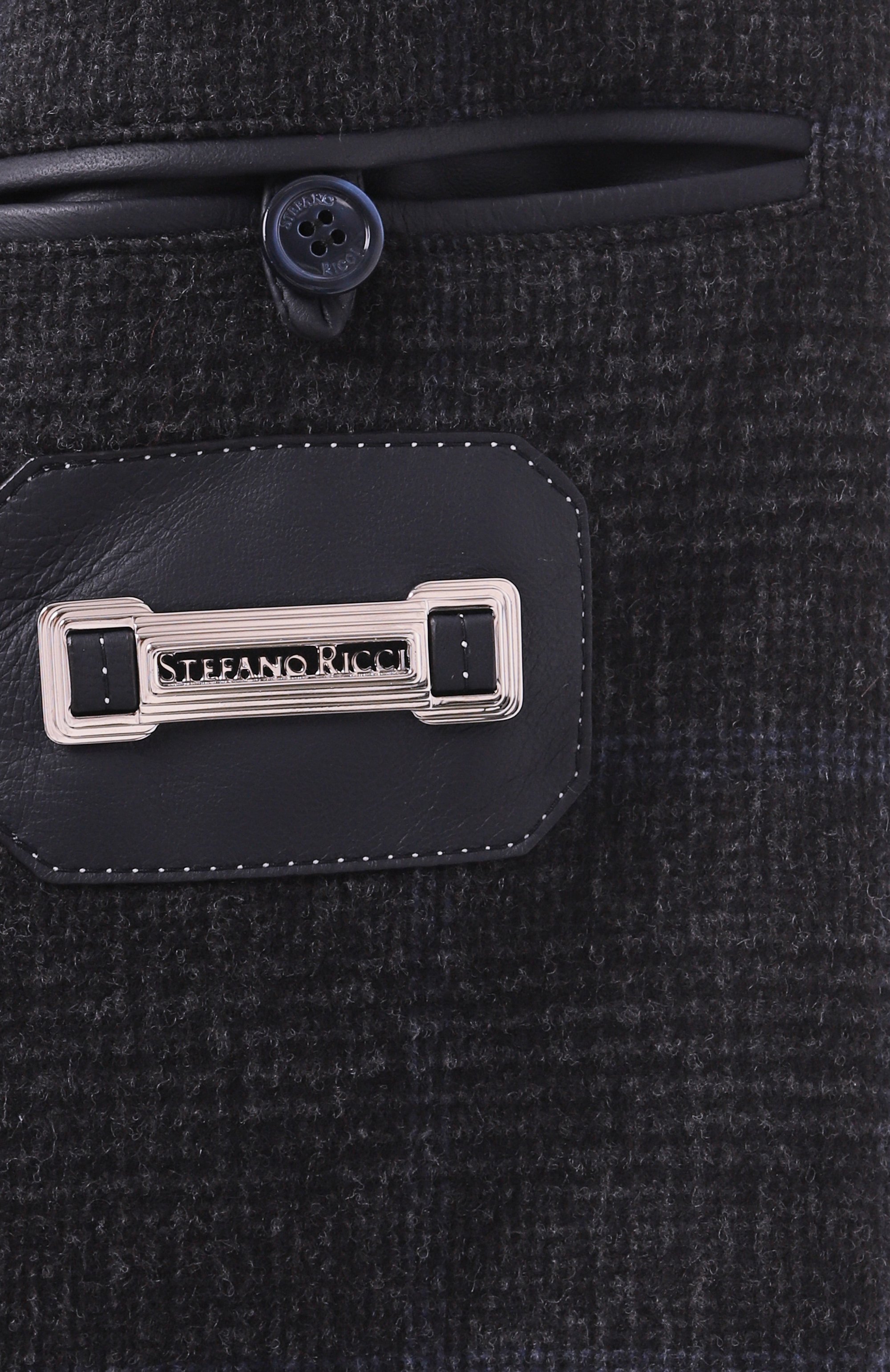 Шерстяной бомбер с подкладкой из овчины STEFANO RICCI, арт. M7J0300020/HC548P, фото 7