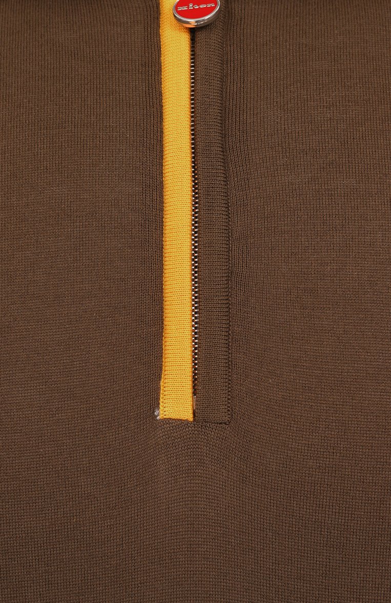 Хлопковое поло KITON, арт. UMK0571V104A, фото 1