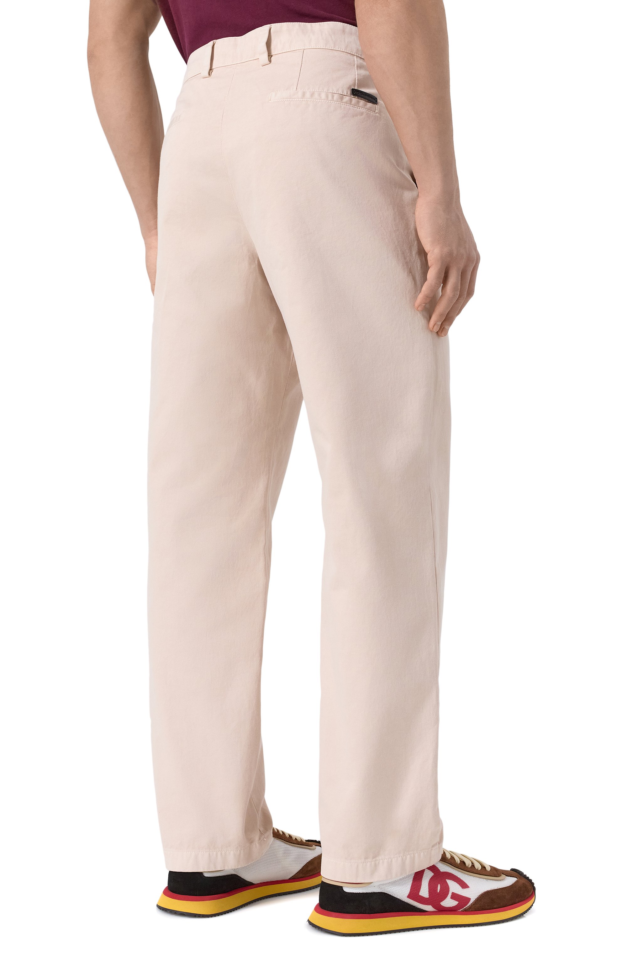 Хлопковые брюки DOLCE & GABBANA, арт. GV5ZHT/G8LG9, фото 4