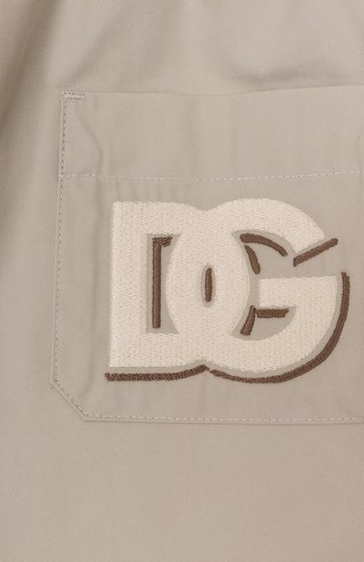 Хлопковые шорты DOLCE & GABBANA, арт. L43Q65/HUMRB/8-14, фото 3