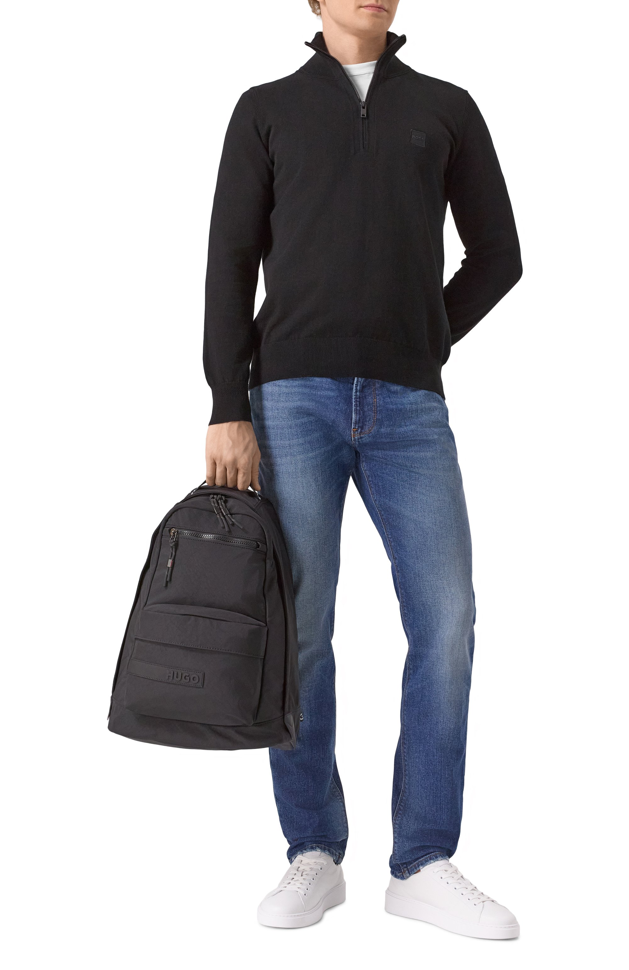 Рюкзак colyns HUGO черного цвета по цене 26950 руб., арт. 50541921, фото 7 Рюкзак colyns HUGO, арт. 50541921, фото 7