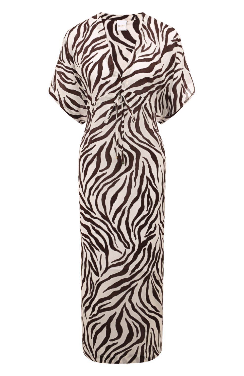 Хлопковая туника WEEKEND MAX MARA коричневого цвета по цене 44470 руб., арт. DOROTEA 241622105, фото 1 Хлопковая туника WEEKEND MAX MARA, арт. DOROTEA 241622105, фото 1