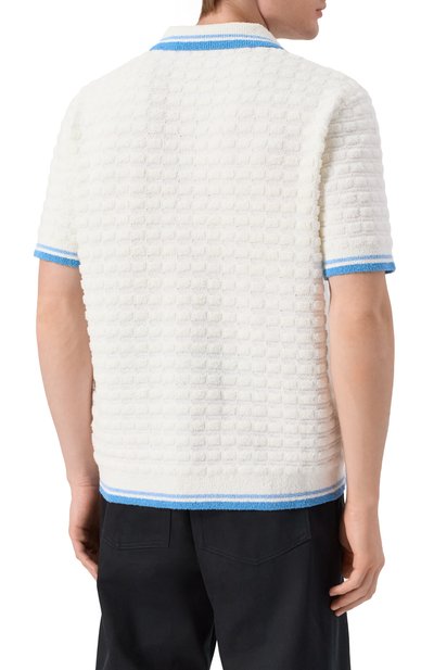 Хлопковое поло CASABLANCA, арт. MPF25-KW-999-01, фото 4