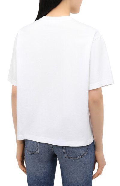 Хлопковая футболка ACNE STUDIOS, арт. AL0195, фото 4