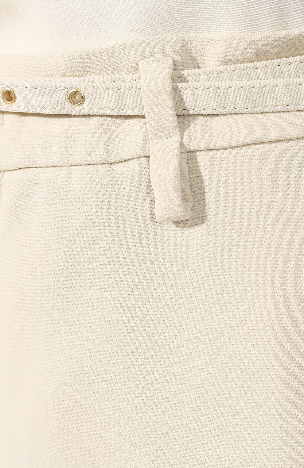 Брюки с поясом REDVALENTINO белого цвета по цене 58650 руб., арт. TR3RBC30/2EU, фото 5 Брюки с поясом REDVALENTINO, арт. TR3RBC30/2EU, фото 5