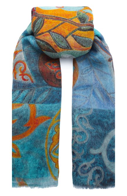 Женская шаль праздник весны из кашемира и шерсти GOURJI, арт. 91150255/442191117