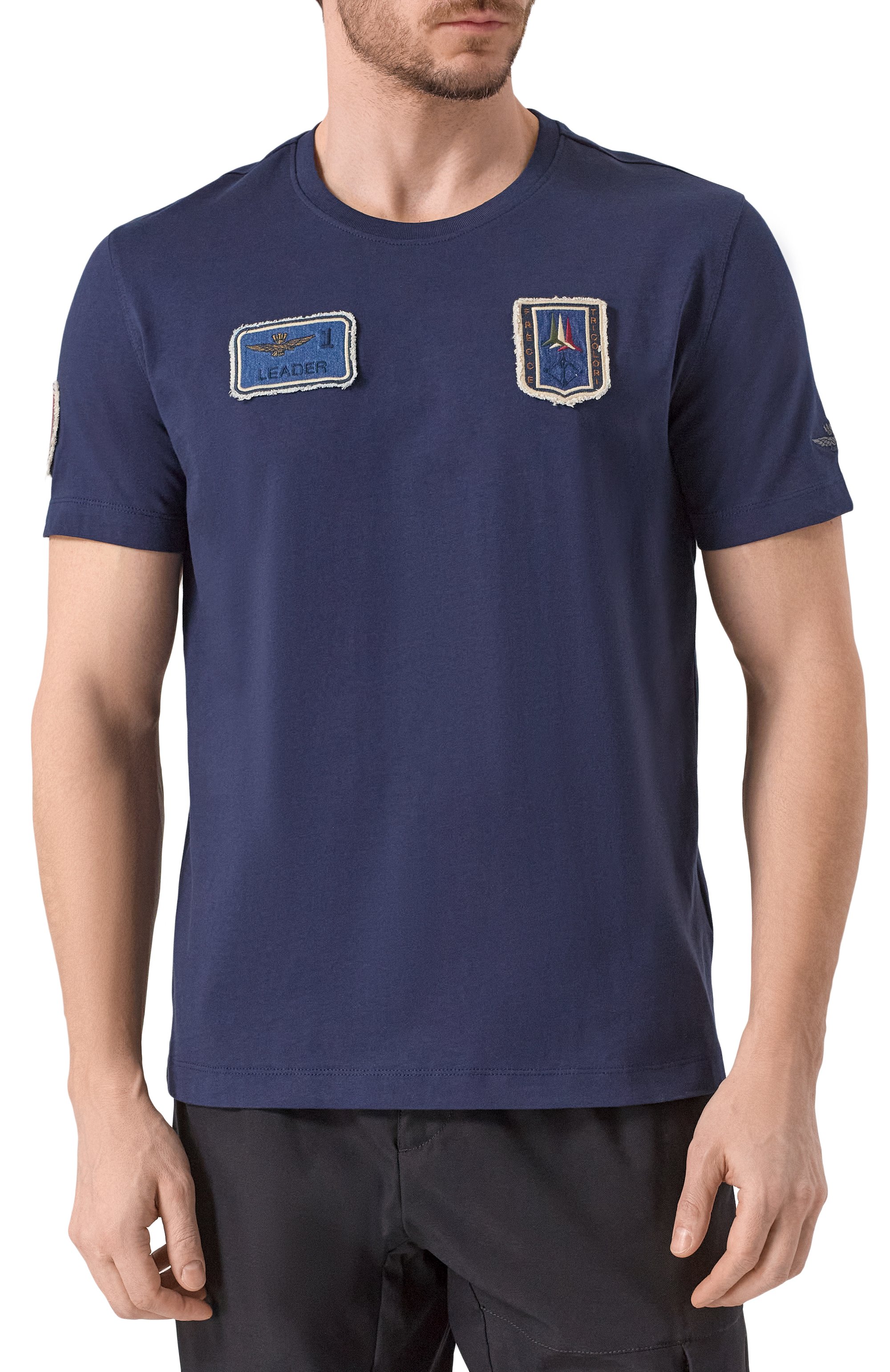 Хлопковая футболка AERONAUTICA MILITARE, арт. 251TS2411J634, фото 3