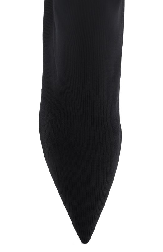 Текстильные ботильоны Balmain GN1TE201/TKNI Чёрный  GN1TE201/TKNI Фото 6