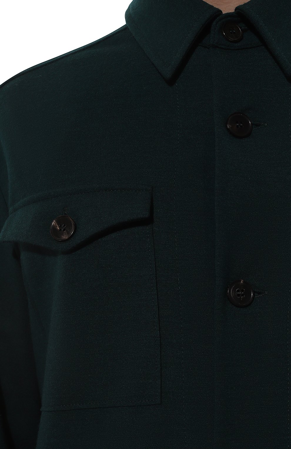 Шерстяная куртка-рубашка HARRIS WHARF LONDON, арт. C9320MYM, фото 5