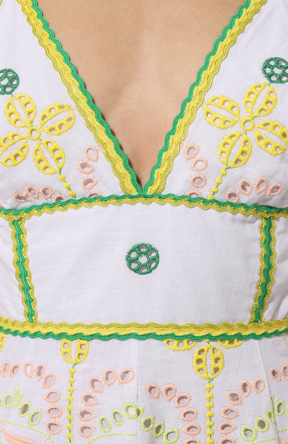 Платье из хлопка и льна CHARO RUIZ IBIZA, арт. 244614, фото 5