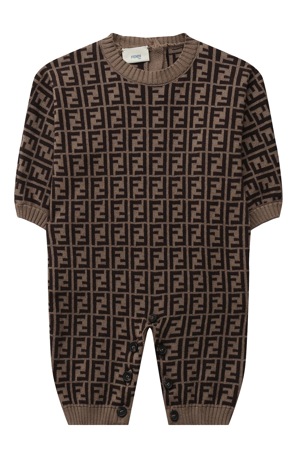 Хлопковый комбинезон FENDI, арт. BUL048/A3TE, фото 1