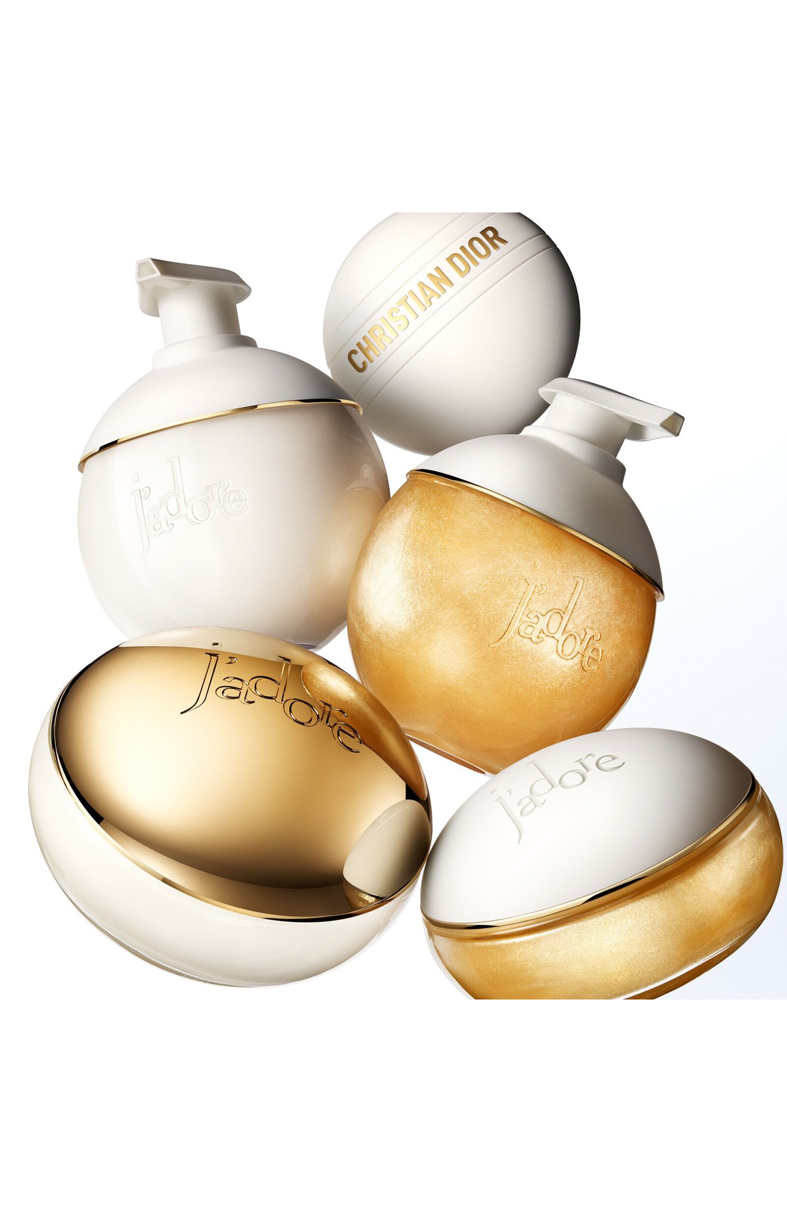 Мерцающее масло для тела j’adore les adorables shimmering oil (200ml) DIOR, арт. E000000289, фото 2