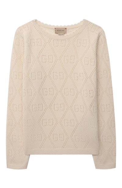 Шерстяной пуловер GUCCI, арт. 642845/XKBXP, фото 1