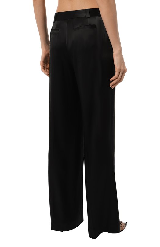 Атласные брюки Jacob Lee WWP056SS24-1SSB Чёрный  WWP056SS24-1SSB Фото 4