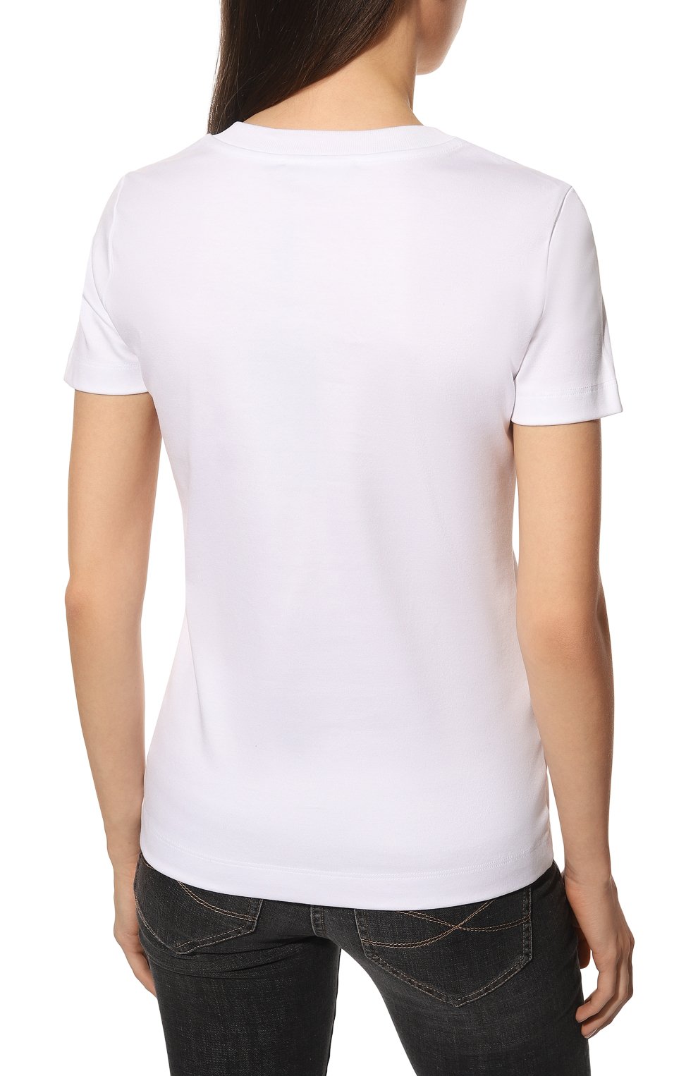 Хлопковая футболка DOLCE & GABBANA, арт. F8T00Z/HU7H8, фото 4