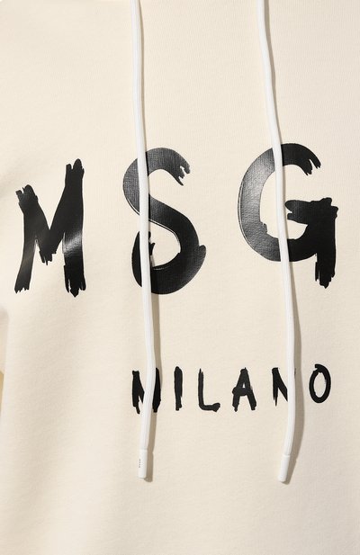 Хлопковое худи MSGM, арт. 2000MDM515 200000, фото 5