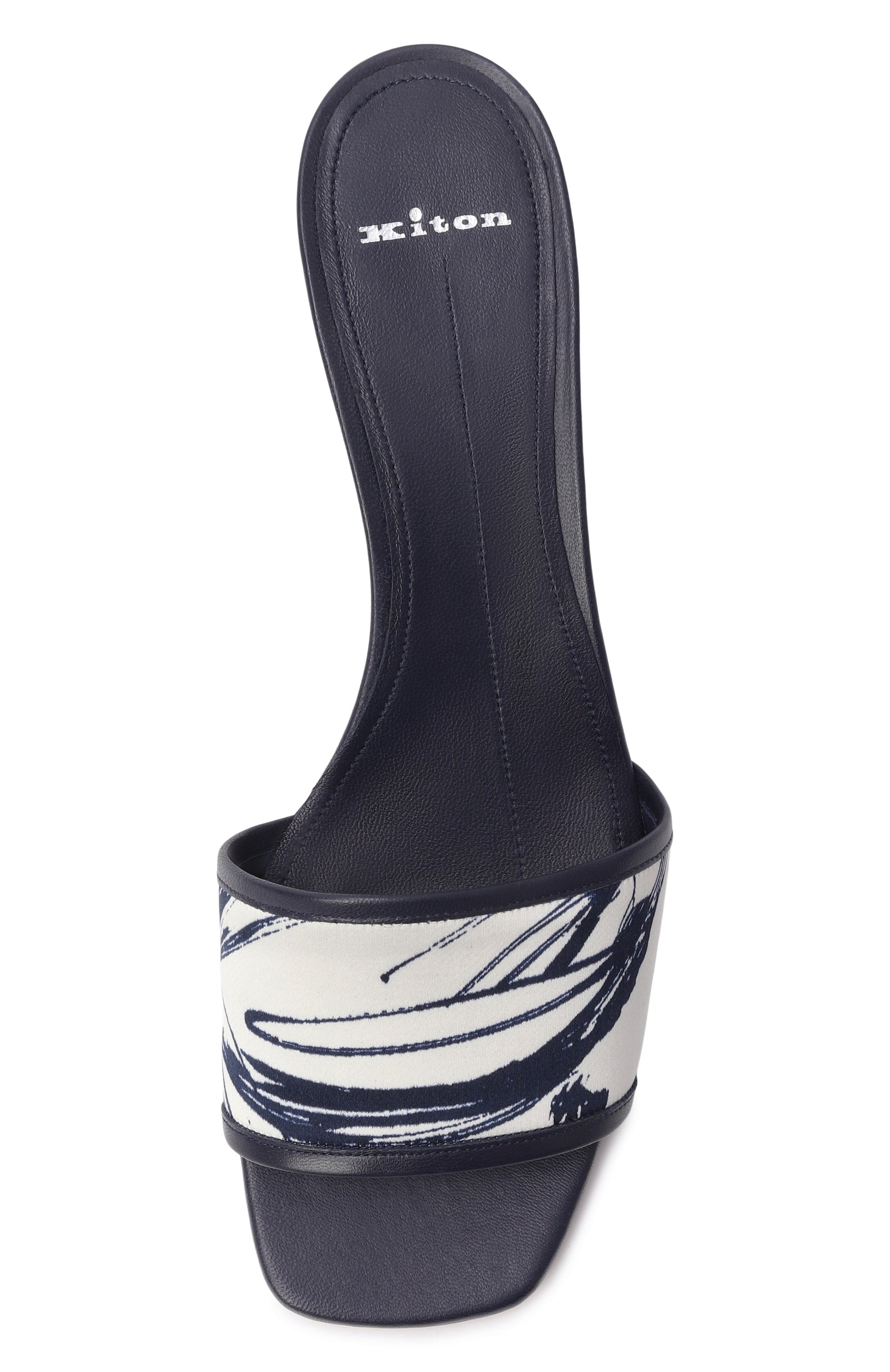 Текстильные мюли KITON, арт. D61817K0851G, фото 6