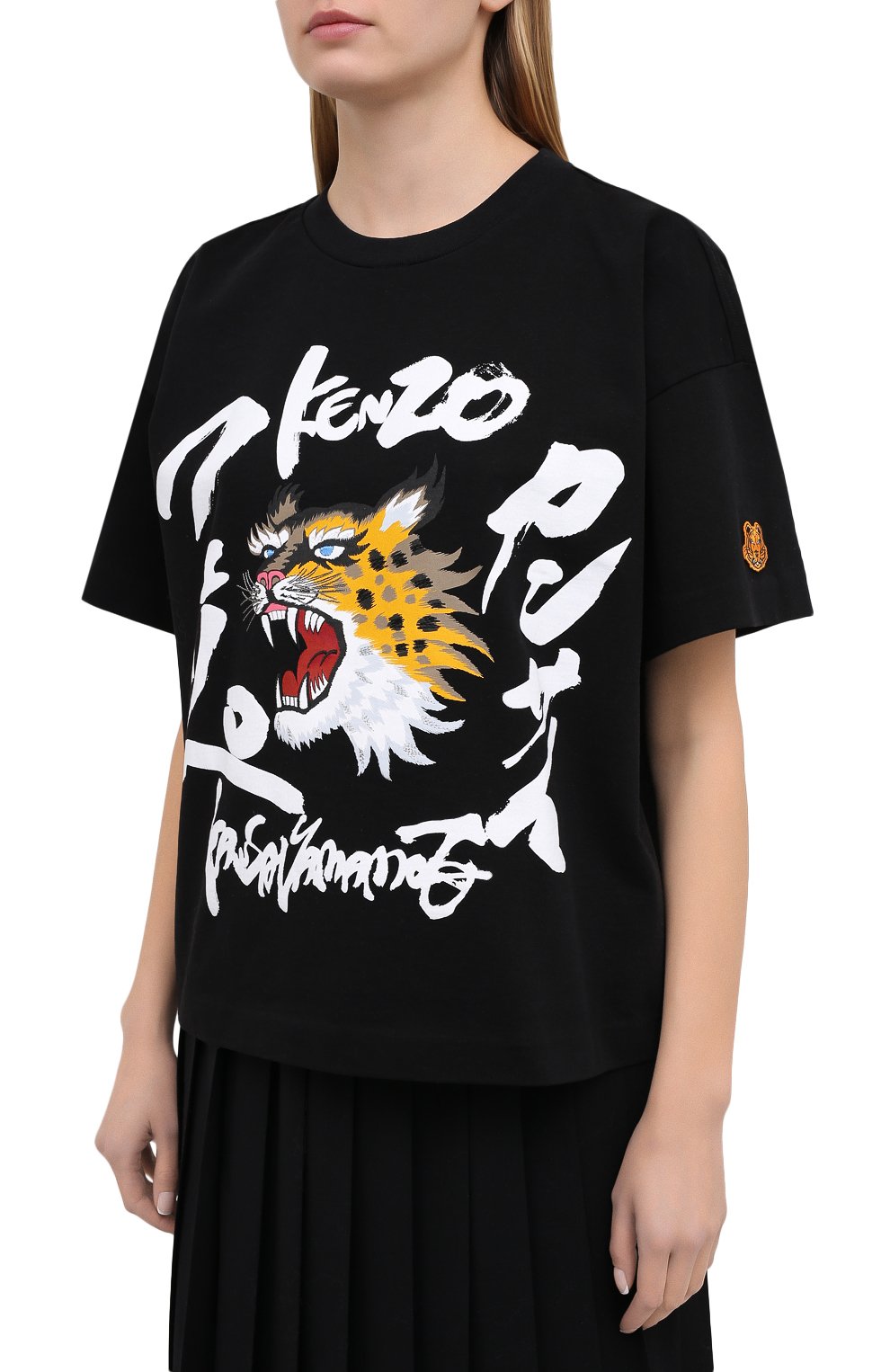 Хлопковая футболка KENZO, арт. FB52TS6404SK, фото 3