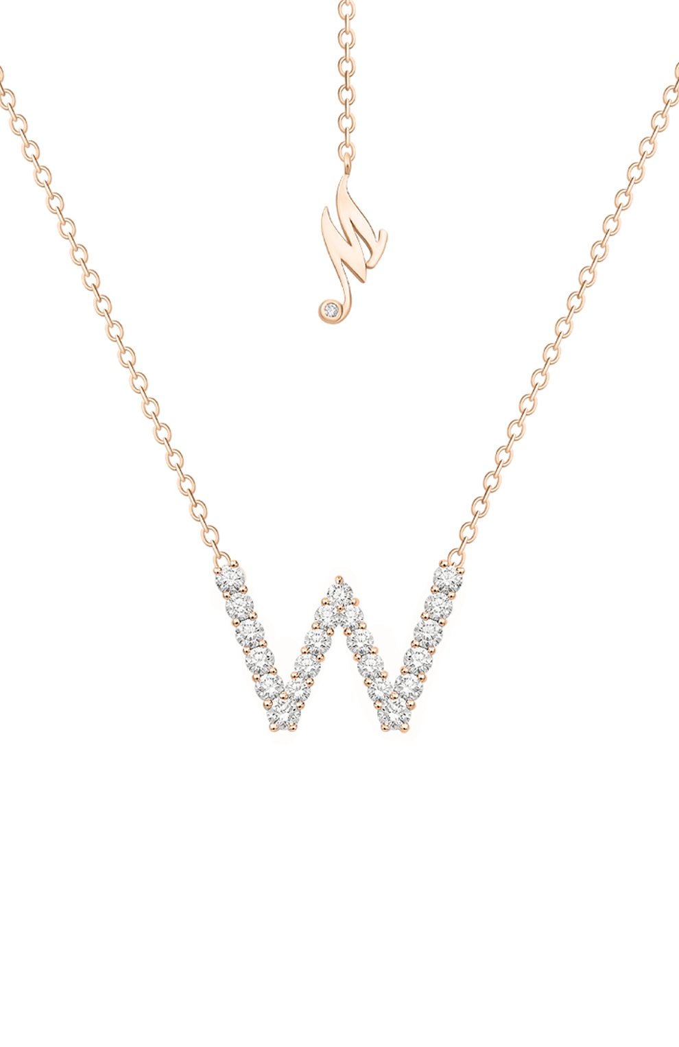 Кулон MERCURY, арт. MP/LETTER/RG/W, фото 1