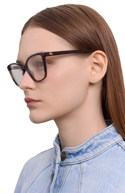 Оправа GUCCI коричневого цвета по цене 28600 руб., арт. GG1995 002, фото 2 Оправа GUCCI, арт. GG1995 002, фото 2