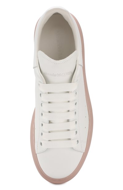 Кожаные кеды ALEXANDER MCQUEEN, арт. 553770/WHTQ4, фото 5
