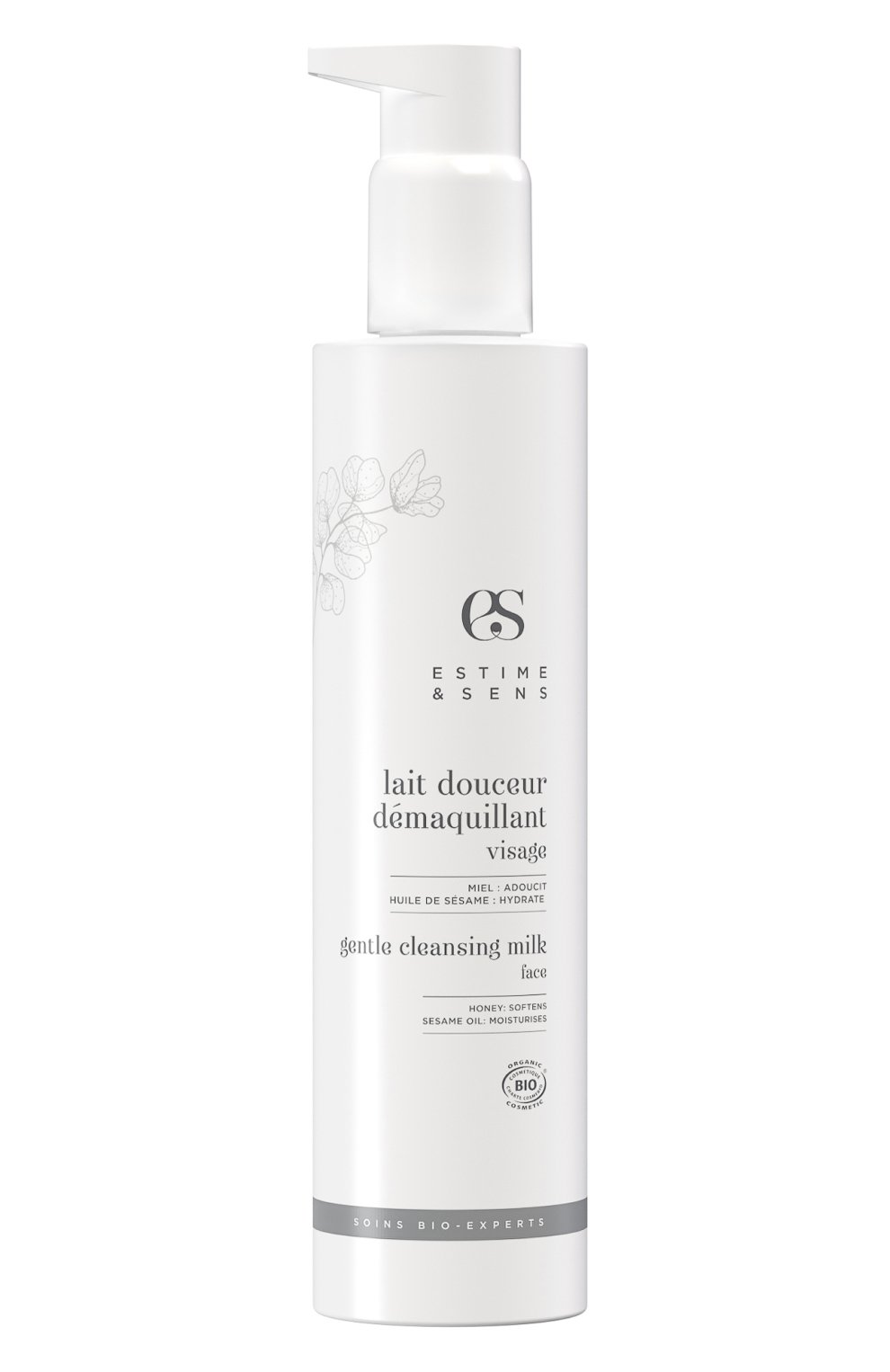 Мягкое молочко для снятия макияжа lait demaquillant douceur (200ml) ESTIME&SENS, арт. 3760119694886, фото 1