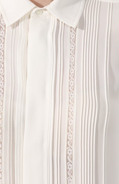 Шелковая блузка POLO RALPH LAUREN, арт. 211753124, фото 5