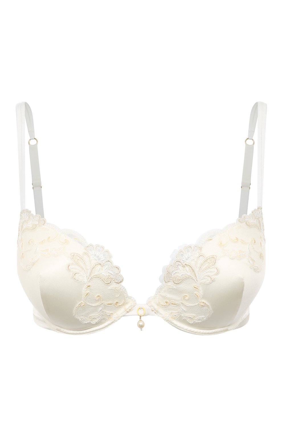 Бюстгальтер с чашкой пуш-ап AMBRA кремового цвета по цене 19420 руб., арт. 0276, фото 1 Бюстгальтер с чашкой пуш-ап AMBRA, арт. 0276, фото 1