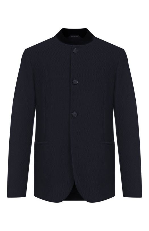 Однобортный пиджак Giorgio Armani 1WGGG009 J0008 Синий 1WGGG009 J0008
