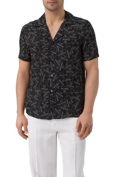 Рубашка из вискозы BALMAIN, арт. EH1HN070/VH56, фото 3