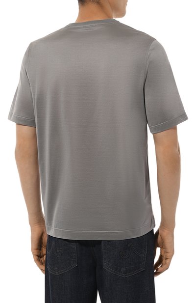 Хлопковая футболка ZILLI, арт. TSR02AM0110VZF173, фото 4