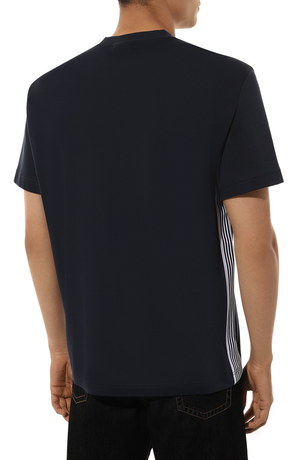 Хлопковая футболка EA7, арт. 6DPT19/PJ0LZ/L, фото 4