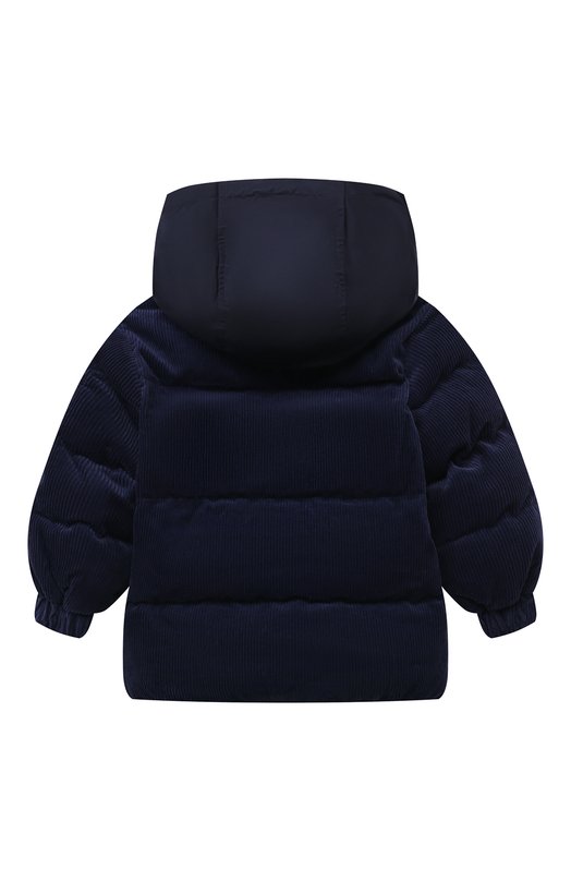 

Утепленная куртка из вельвета Moschino, Синий