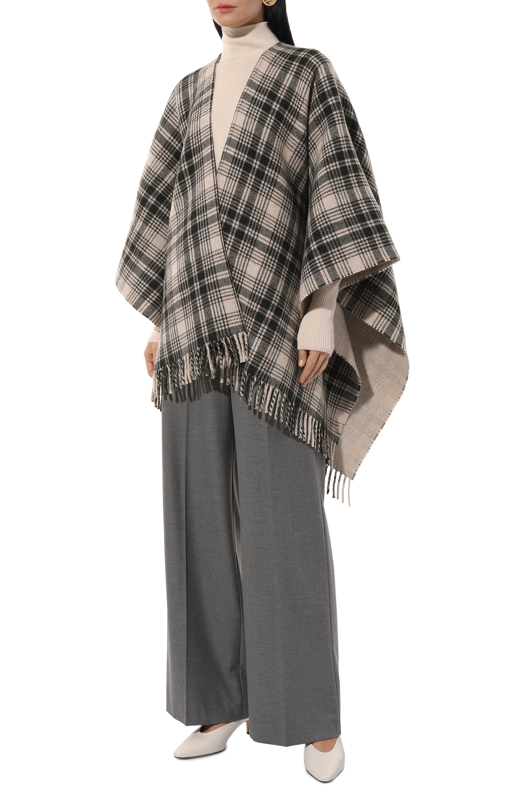 Шерстяная накидка WOOLRICH, арт. CFWWAC0208FRUT3888, фото 2