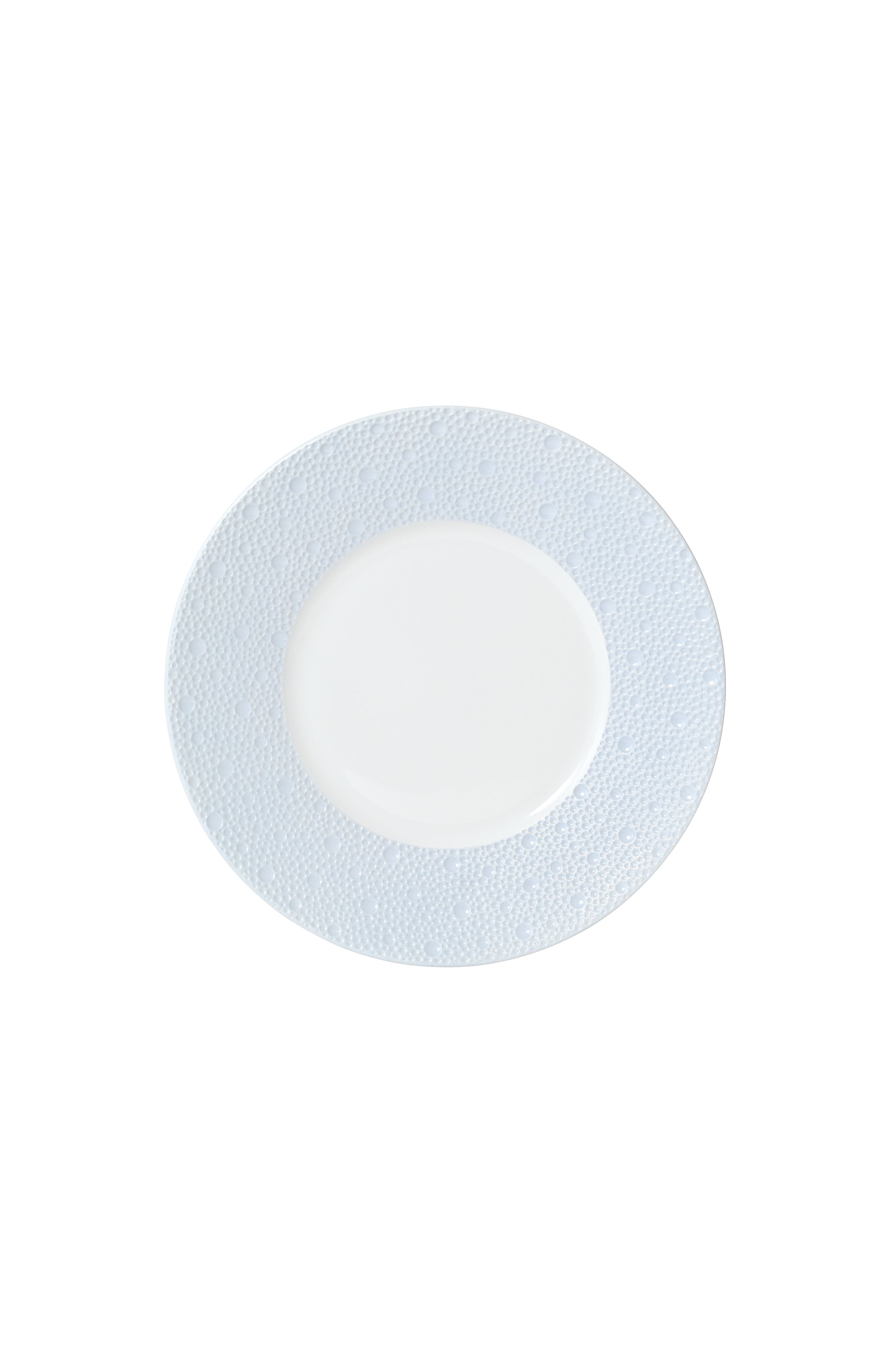 Тарелка салатная ecume blue BERNARDAUD голубого цвета по цене 11350 руб., арт. 2635/20250, фото 1 Тарелка салатная ecume blue BERNARDAUD, арт. 2635/20250, фото 1