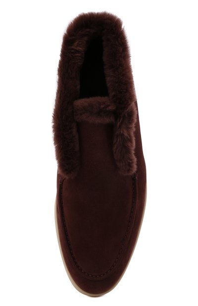 Замшевые ботинки open walk LORO PIANA, арт. FAG3602, фото 5
