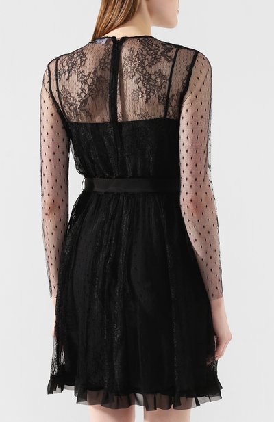 Платье REDVALENTINO черного цвета по цене 103500 руб., арт. SR0VAJ10/4JE, фото 4 Платье REDVALENTINO, арт. SR0VAJ10/4JE, фото 4