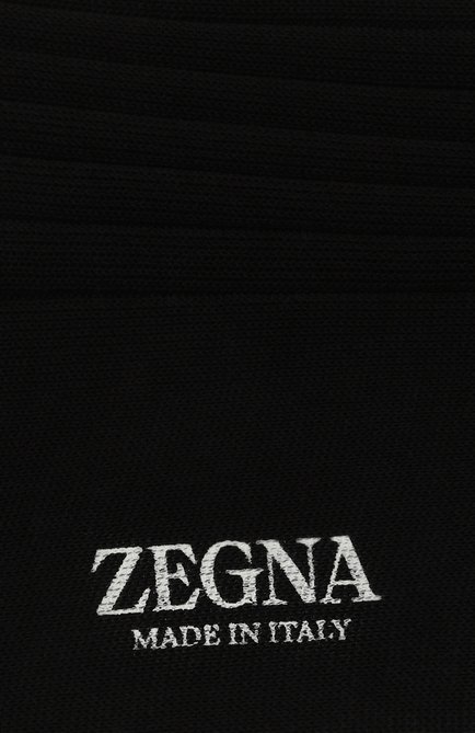 Мужские хлопковые носки ZEGNA, арт. N4V40/010