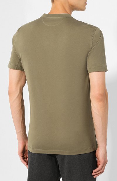 Хлопковая футболка BRUNELLO CUCINELLI, арт. M0T617423, фото 4