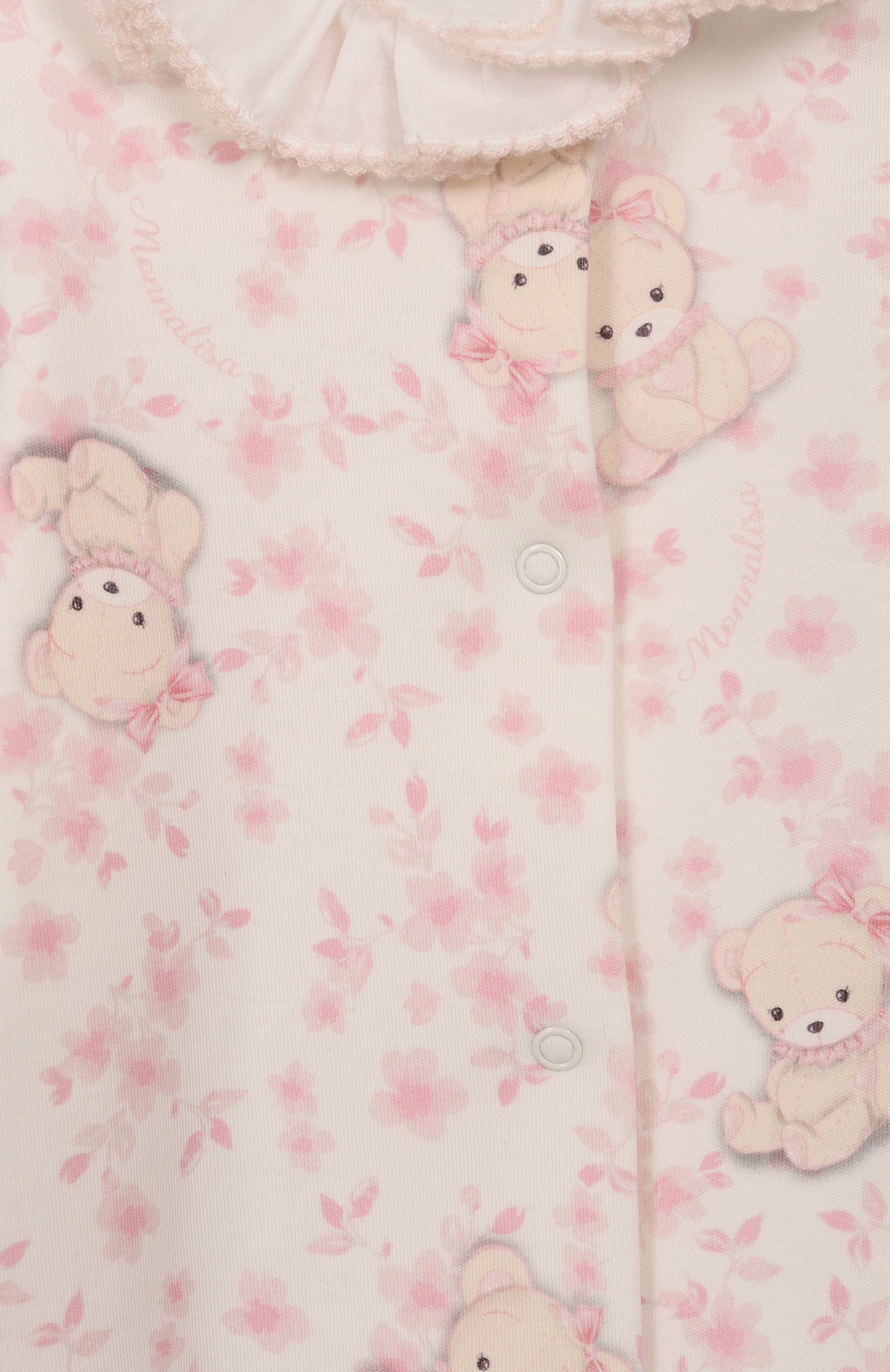 Хлопковый комбинезон MONNALISA, арт. 35F206, фото 3