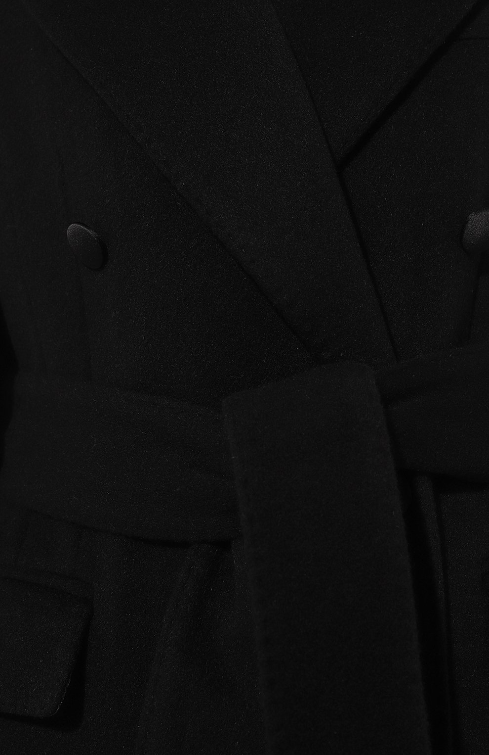 Кашемировое пальто DOLCE & GABBANA черного цвета по цене 691000 руб., арт. F0E2QT/FU292, фото 5 Кашемировое пальто DOLCE & GABBANA, арт. F0E2QT/FU292, фото 5