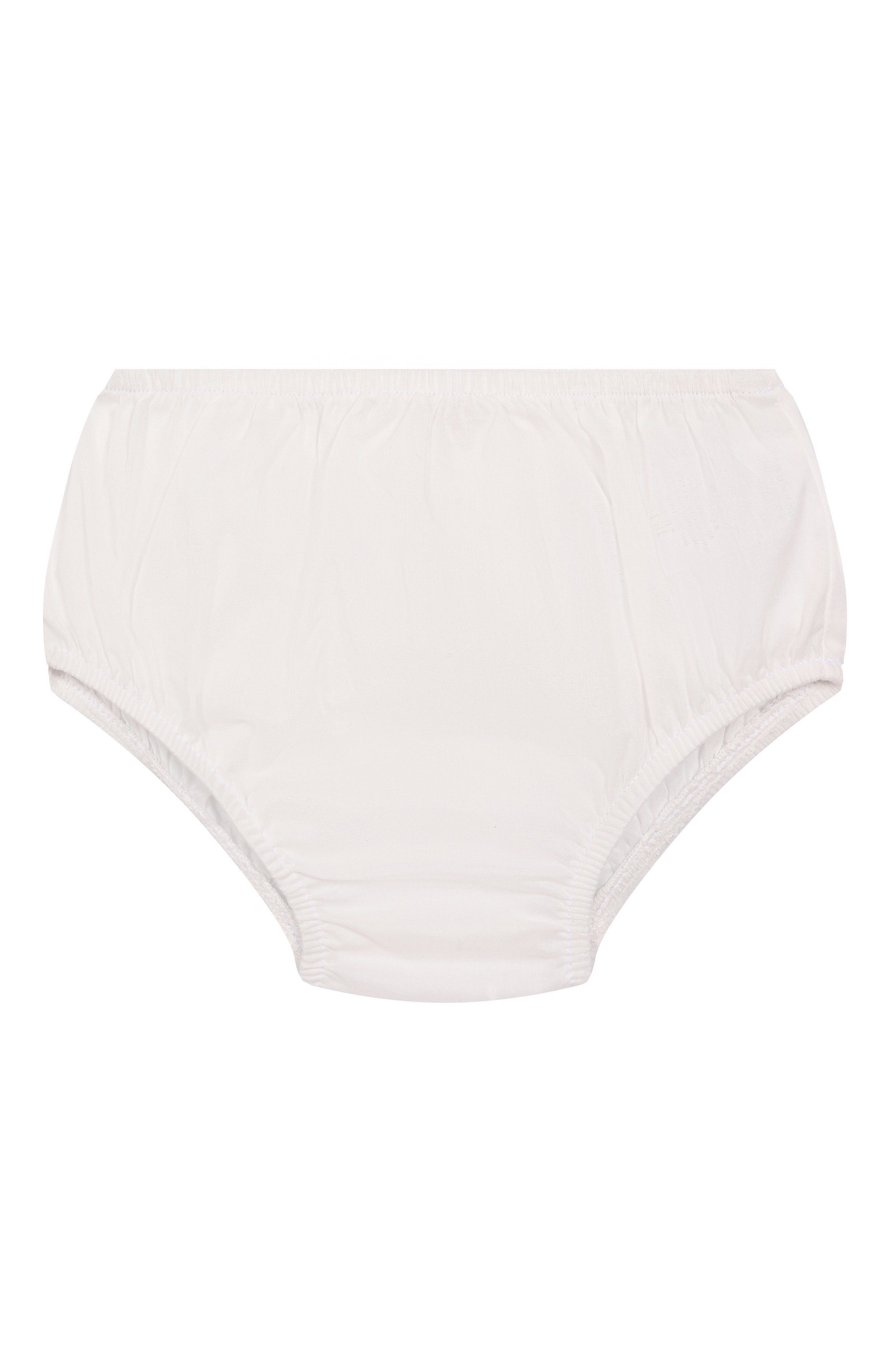 Льняное платье IL GUFO белого цвета по цене 41050 руб., арт. PATVM762L0014/12M-18M, фото 5 Льняное платье IL GUFO, арт. PATVM762L0014/12M-18M, фото 5