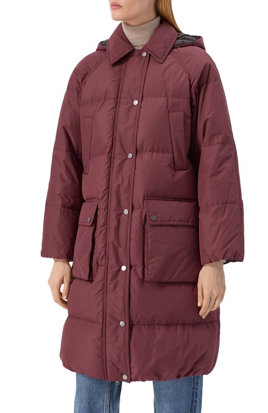 Пуховик Brunello Cucinelli MG5019946 Бордовый  MG5019946 Фото 3